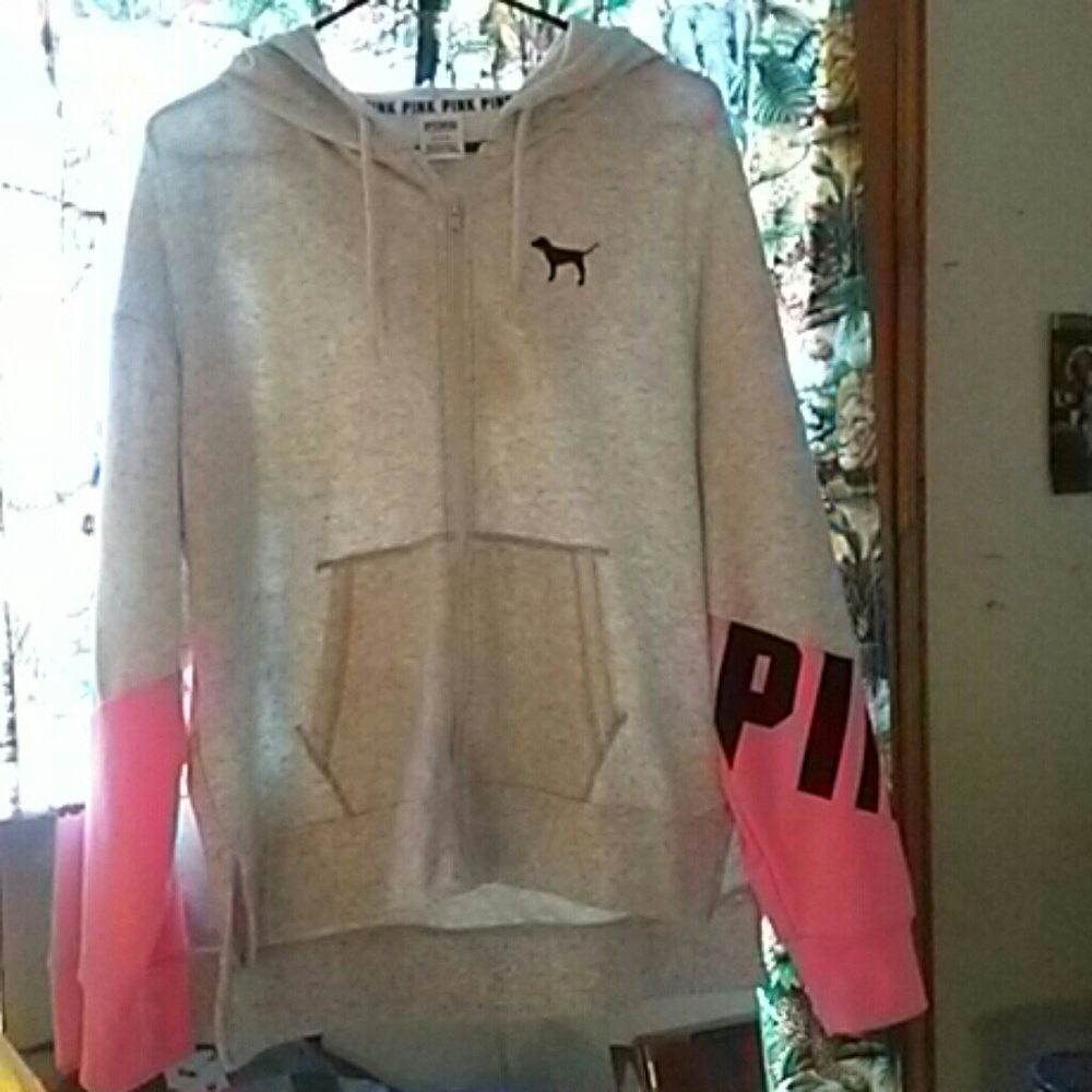 PINK Victoria's Secret  zip up hoodie.
